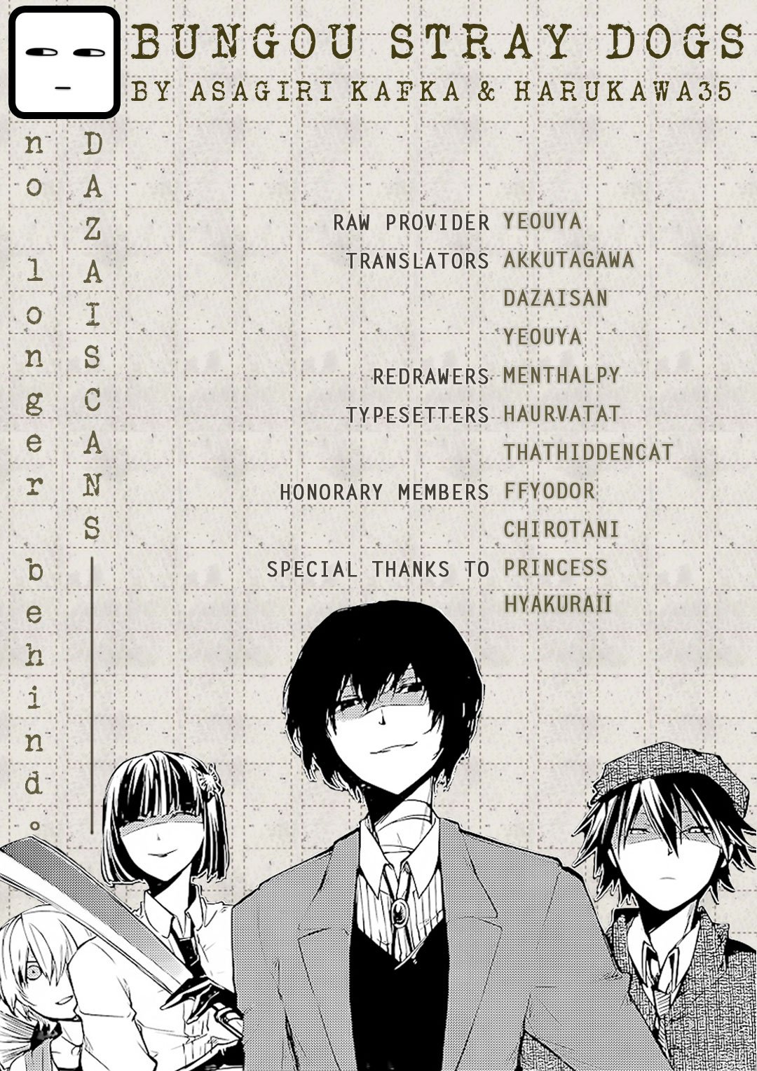 Bungou Stray Dogs, Chapter 64 image 01